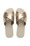 Aqua Metallic Women's Slippers 4148866