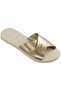 Aqua Metallic Women's Slippers 4148866 - 4