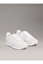 Women's Cream - White - Red Low-Top Sneakers - 2