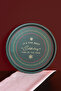 Home New Year Green Wishes Decorative Metal Tray - 2