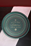 Home New Year Green Wishes Decorative Metal Tray - 3