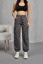 Women's High Waist Elastic Leg Jogger Cargo Pocket Trousers - 2