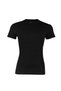 Yıldız 91 Men's 0 Collar Cotton Anti-Sweat Black Lycra Short Sleeve T-Shirt - 3
