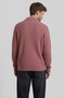 Half-Zip Oversize Polo Neck Sweater - 3