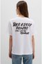 M1613484 Printed T-Shirt Women's T-Shirt White - 6