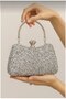 Evening Bag with Large Stones Special Occasion Bag - 4