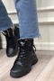 Kocamanlar 5428 memory rubber non-slip sole women's boots black - 4