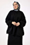 3044 - Rahat, Salaş Basic Kadın Uzun Sweatshirt - 6