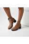 حذاء نسائي من Berta Mustard Suede – كعب 6 سم – نعل ثيرمولايتي - 3