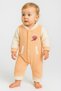 Winter Sweet Welsoft Heart Embroidered Easy-To-Wear Hoodless Baby Jumpsuit - 3