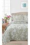 Breeze Ruffled Double Bedspread Set - 260X240 cm - with Pvc Bag