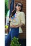 Girls Quick ☺ Look at the Elegance and Elegance of Limone Bag with Pearl Charm Gift! ♥ - 7