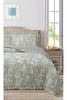 Breeze Ruffled Double Bedspread Set - 260X240 cm - with Pvc Bag - 2