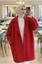 Arelis Button Detail Long Blazer Jacket Tns-4296
