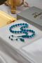 Master Muhammet Tacir Systematic Design Beyzi Model Fire-I Crimped Amber Prayer Beads