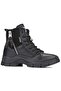 Kocamanlar 5428 memory rubber non-slip sole women's boots black