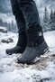 Men's Winter Plush-Lined Waterproof Single Velcro Adjustable Ankle Strap Comfortable Sole Daily Wear