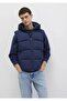Inflatable Dark Navy Blue Men's Vest M0110089-82318 - 4