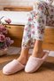 Women's Indoor Slippers Winter Home Shoes Effectively Soft Silent Sole Red0002 - 3