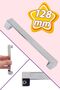 Bihter Patterned Handle 128 mm Chrome Kitchen Handle Drawer Cabinet Door Handle Metal Furniture Cabinet Handles - 5