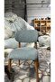 A Kalite Elma Chair Cover Bohemian Chair Cover Flexible Fabric Elastic Model 1 Pack - 2