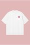 COMME des GARÇONS x Bape Pink Boxy Fit Oversized Unisex Tshirt – Printed T-shirt | Streetwear