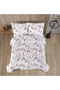 Seersucker 100% Cotton Double Duvet Cover Set Charlotte - 6