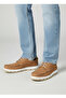 Lightweight Design Spring and Summer Genuine Nubuck Leather Men's Camel Color Shoes - 8