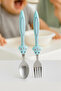 2 Pieces Fork and Spoon Set for Luxury Kids Baby