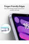 واقي زجاجي مقوى شفاف كريستالي لجهاز iPad mini 7/6 شفاف - 5