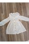 Girls' Collared Muslin Dress - 3