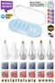 Apple Pencil Replacement Tips – 1St and 2Nd Generation Nesil, Pro, Usb-C Compatible, iPad Pro / Mini / Air (6-Pack)