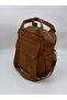 Lossa Tan Soft Satin Leather El Shoulder and Backpack - 3