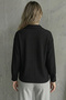 Women's Thin Anti-Sweat Black Non-Iron Ov Oversized Large Size Wrinkle-Free Shirt - 5