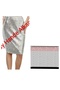 Women's Silver Color Sequin Pencil Skirt - 2