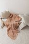 Salmon Cotton 4-Layer Muslin Cotton Softness Baby & Kids Muslin Cover 100% Cotton /110X110Cm - 6