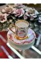 Esterhomedecor Set of Porcelain Coffee Cups for 6 People - 3