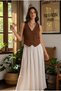 Organic Women's Muslin Brown Vest - 2026 Buttoned Vest Creation - 8