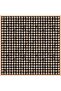وشاح ناعم من Aura Houndstooth باللون الأسود والوردي 1155-12 - 5