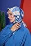 Marrakech Collection - Soft Scarf Royal Blue 1207-08 - 3