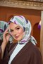 Marrakech Collection Soft Scarf Aqua Green Purple 1201-06 - 2