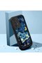 Samsung Galaxy A33 5g Compatible Black Silicone Cat Pattern Shock Absorbing Phone Case - 2