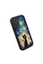 Xiaomi Redmi Note 10 Pro Compatible Black Silicone Cat Pattern Shock Absorbing Phone Case - 4