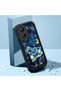 Xiaomi Poco C65 Compatible Black Silicone Cat Pattern Shock Absorbing Phone Case - 2