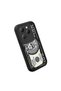 Infinix Hot 40/40 Pro Compatible Black Silicone Fun Patterned Shock Absorbing Phone Case - 3