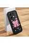 Xiaomi Redmi Note 13 4g Compatible Black Silicone Bow Pattern Shock Absorbing Phone Case - 3