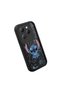 Infinix Hot 40/40 Pro Compatible Black Silicone Stitch Patterned Shock Absorbing Phone Case - 3