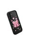 Samsung Galaxy A36 5g Compatible Black Silicone Bow Pattern Shock Absorbing Phone Case - 3