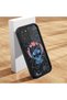 حافظة هاتف ممتصة للصدمات بنمط ستيتش من السيليكون الأسود المتوافق مع هاتف Xiaomi Poco M5S - 2