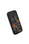 Xiaomi Redmi 10C Compatible Black Silicone Graffiti Pattern Lens Protection Phone Case - 3
